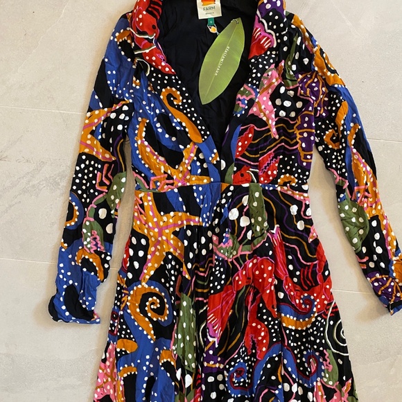 FARM Rio Under the Sea Maxi Dress - Picture 7 of 7